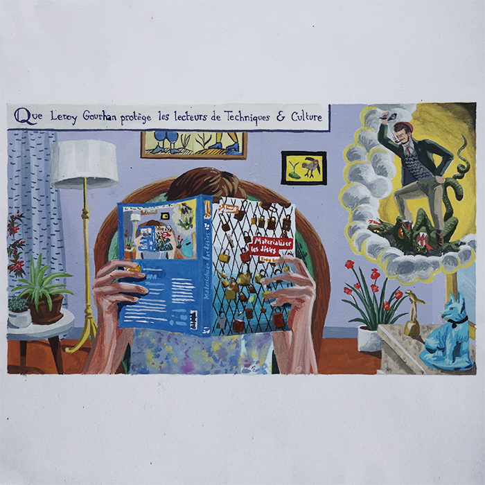 ex-voto protection lecteur revue techniques et culture ehess materialiser les désirs leroy gourhan terrassant dragon interieur maison