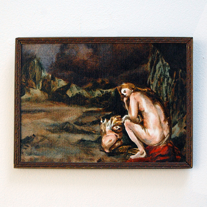 Ex-voto huile peinture Rubens le froid Vénus amour