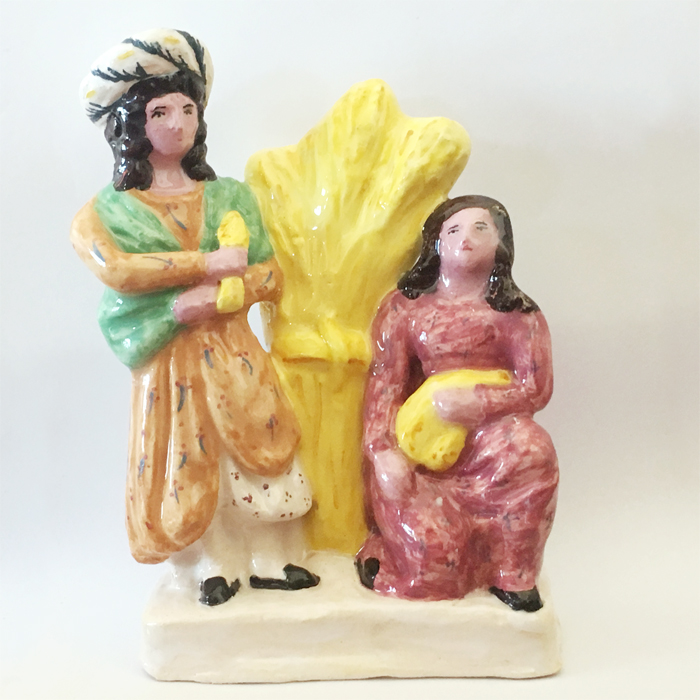 ex voto ceramique emaillee engobes demeter persephone mere fille mythologie invention du blé